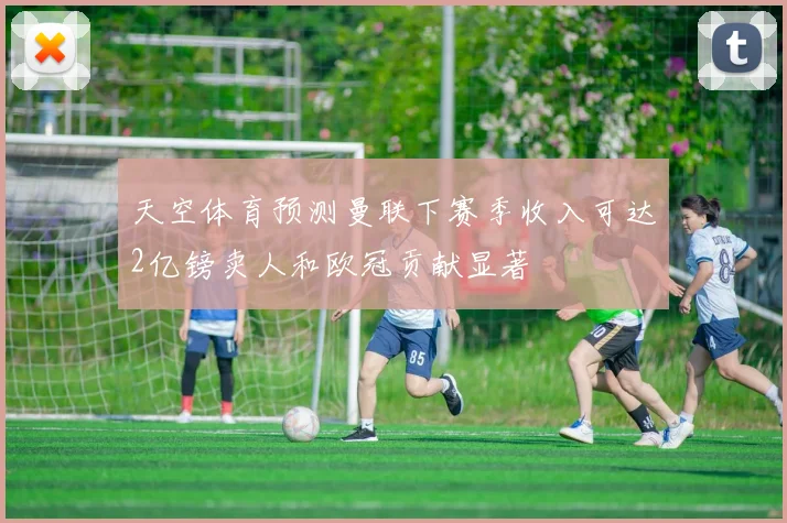 天空体育预测曼联下赛季收入可达2亿镑卖人和欧冠贡献显著